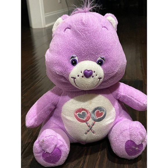 Care Bears | Toys | Care Bears Plush Vintage Share Bear Purple ...